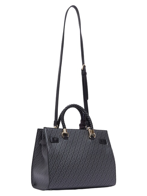 MANHATTAN Handtaschen-Shopper mit Schulterriemen SCHWARZ - Damentaschen