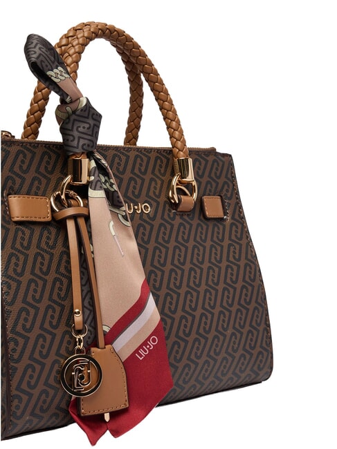 MANHATTAN Handtasche mit Schulterriemen Wildleder- - Damentaschen