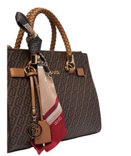 LIUJO MANHATTAN Handtasche mit Schulterriemen Wildleder- - Damentaschen - 3