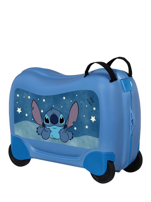 DREAM2GO DISNEY Aufsitzbarer Kindertrolley Stich - Handgep&auml;ck