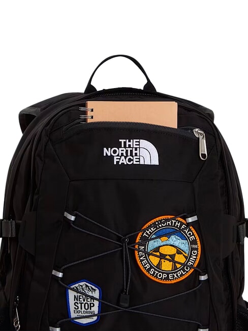 BOREALIS CLASSIC Reiserucksack TNF Schwarz/Asphaltgrau/Patch - Rucks&auml;cke f&uuml;r Schule &amp; Freizeit