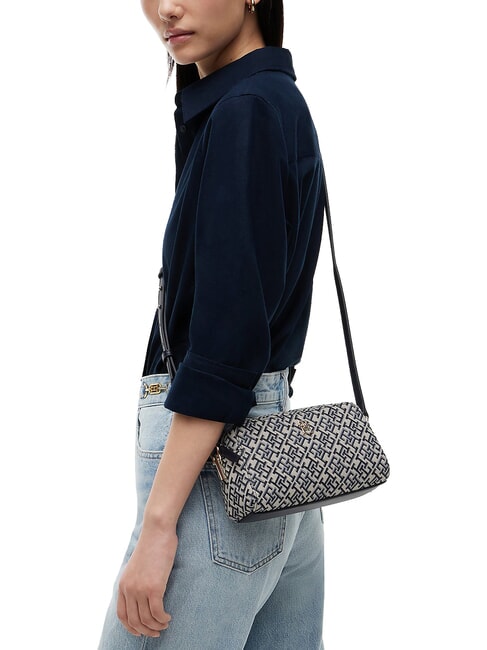 TH GRACE Mini-Schultertasche blau mono - Damentaschen