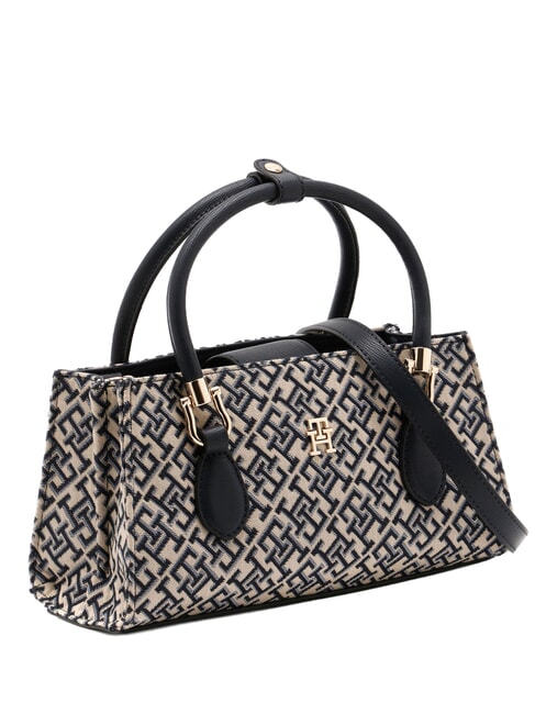 TH GRACE Handtasche mit Schulterriemen blau mono - Damentaschen