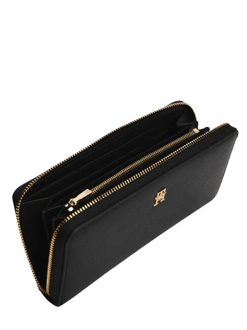 TH ICON Gro&szlig;e Geldb&ouml;rse mit Rei&szlig;verschluss Schwarz - Brieftaschen Damen
