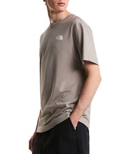 THE NORTH FACE EVOLUTION BOX Kurzarm-T-Shirt, 100 % Baumwolle Steinplatte - Herren-T-Shirts - 3