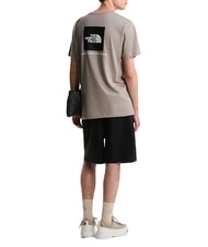 THE NORTH FACE EVOLUTION BOX Kurzarm-T-Shirt, 100 % Baumwolle Steinplatte - Herren-T-Shirts - 4