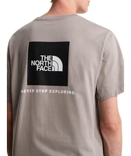 THE NORTH FACE EVOLUTION BOX Kurzarm-T-Shirt, 100 % Baumwolle Steinplatte - Herren-T-Shirts - 6