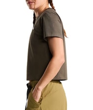 THE NORTH FACE ESSENTIAL SIMPLE Kurzarm-T-Shirt, 100 % Baumwolle neues Taupegr&uuml;n - Herren-T-Shirts - 4