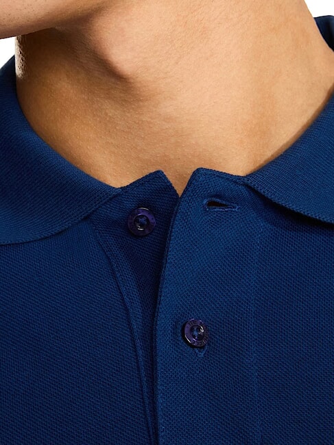 ESSENTIAL Kurzarm-Poloshirt Sommerblau - Herren-Polo-Shirts/Herren-Polo-Shirt/Herrenpoloshirt/Herrenpoloshirts