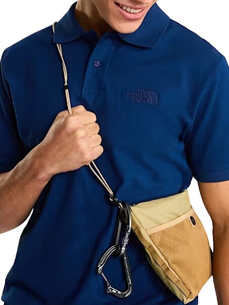 ESSENTIAL Kurzarm-Poloshirt Sommerblau - Herren-Polo-Shirts/Herren-Polo-Shirt/Herrenpoloshirt/Herrenpoloshirts