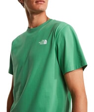 THE NORTH FACE EVOLUTION BOX Kurzarm-T-Shirt, 100 % Baumwolle ged&auml;mpfte Algen - Herren-T-Shirts - 3