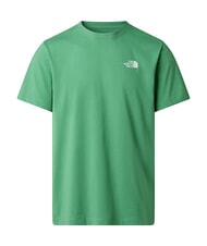 THE NORTH FACE EVOLUTION BOX Kurzarm-T-Shirt, 100 % Baumwolle ged&auml;mpfte Algen - Herren-T-Shirts - 8