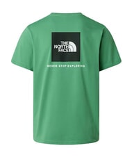 THE NORTH FACE EVOLUTION BOX Kurzarm-T-Shirt, 100 % Baumwolle ged&auml;mpfte Algen - Herren-T-Shirts - 9