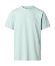 THE NORTH FACE EVOLUTION BOX Kurzarm-T-Shirt, 100 % Baumwolle Opalfrost - Herren-T-Shirts - 10