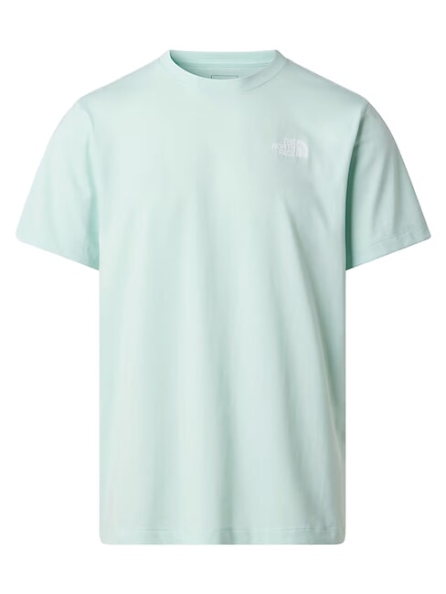EVOLUTION BOX Kurzarm-T-Shirt, 100 % Baumwolle Opalfrost - Herren-T-Shirts