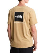 THE NORTH FACE EVOLUTION BOX Kurzarm-T-Shirt, 100 % Baumwolle Khaki-Stein - Herren-T-Shirts - 2