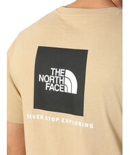 THE NORTH FACE EVOLUTION BOX Kurzarm-T-Shirt, 100 % Baumwolle Khaki-Stein - Herren-T-Shirts - 3