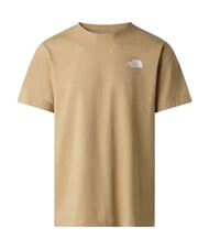 THE NORTH FACE EVOLUTION BOX Kurzarm-T-Shirt, 100 % Baumwolle Khaki-Stein - Herren-T-Shirts - 5