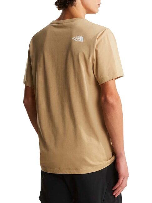 EVOLUTION HALF Kurzarm-T-Shirt aus reiner Baumwolle Khaki-Stein - Herren-T-Shirts