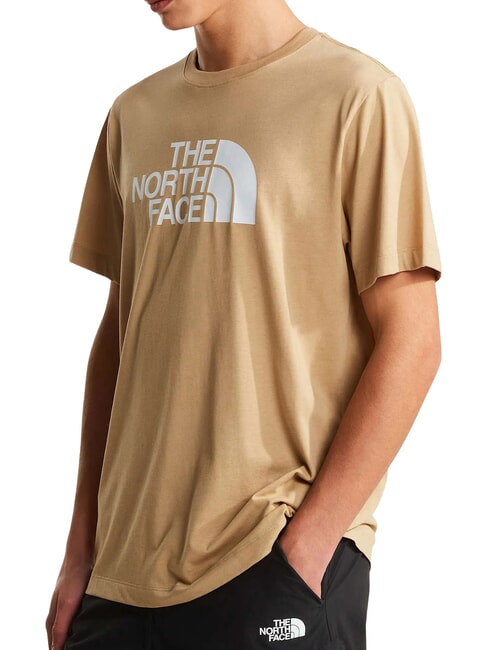 EVOLUTION HALF Kurzarm-T-Shirt aus reiner Baumwolle Khaki-Stein - Herren-T-Shirts
