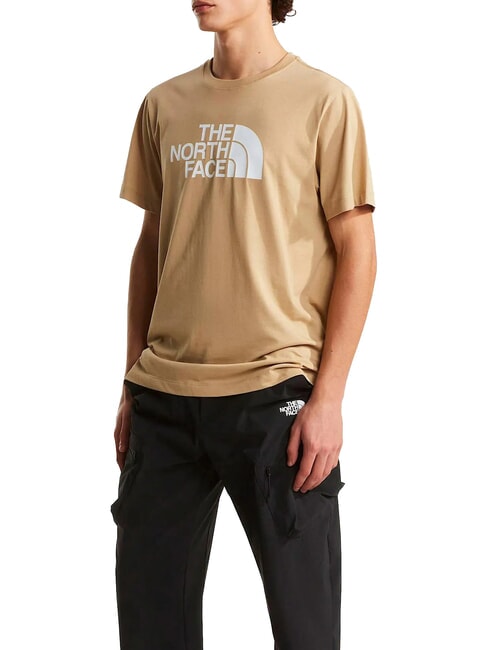 EVOLUTION HALF Kurzarm-T-Shirt aus reiner Baumwolle Khaki-Stein - Herren-T-Shirts