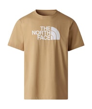 THE NORTH FACE EVOLUTION HALF Kurzarm-T-Shirt aus reiner Baumwolle Khaki-Stein - Herren-T-Shirts - 6