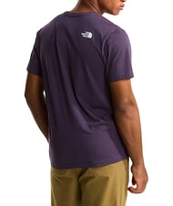 THE NORTH FACE EVOLUTION HALF Kurzarm-T-Shirt aus reiner Baumwolle endlose D&auml;mmerung - Herren-T-Shirts - 2