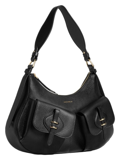 MAVERY POCKET Schultertasche, Leder Schwarz - Damentaschen