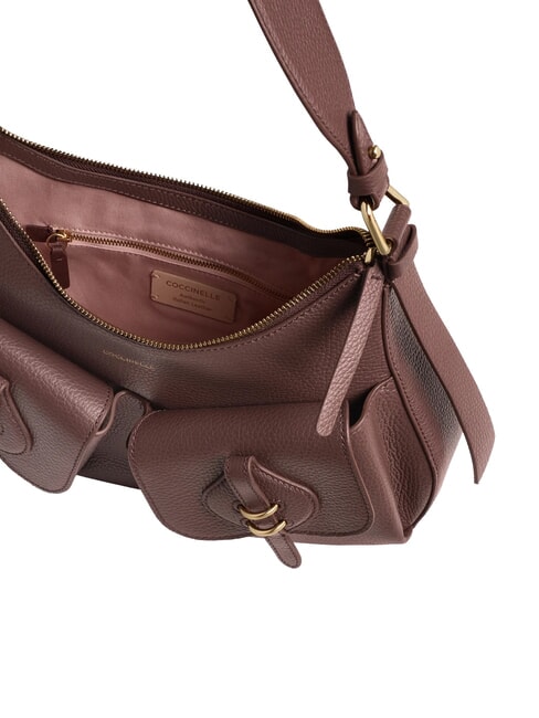 MAVERY POCKET Schultertasche, Leder Beere - Damentaschen