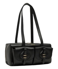 COCCINELLE MAVERY POCKET Schultertasche aus Leder Schwarz - Damentaschen - 2
