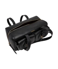 COCCINELLE MAVERY POCKET Schultertasche aus Leder Schwarz - Damentaschen - 4