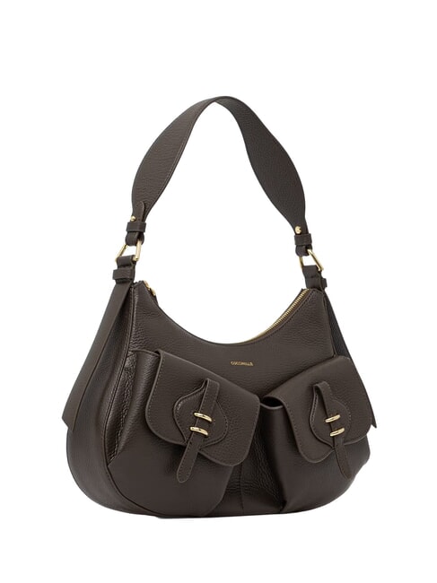MAVERY POCKET Schultertasche, Leder Dreck - Damentaschen