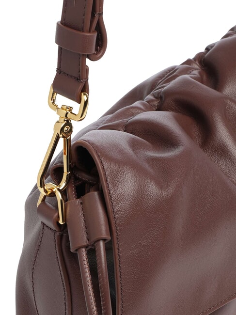 LIDIA Schultertasche, Leder Beere - Damentaschen
