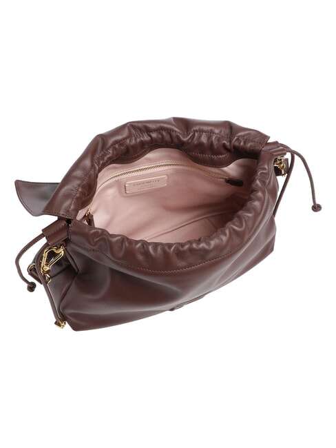 LIDIA Schultertasche, Leder Beere - Damentaschen