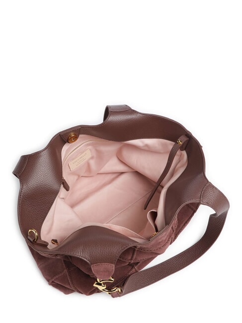 C-EASY CHECK E Weiche Schultertasche Beere - Damentaschen