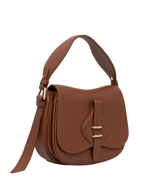 MAVERY Mini-Handtasche mit Schulterriemen Cognac - Damentaschen