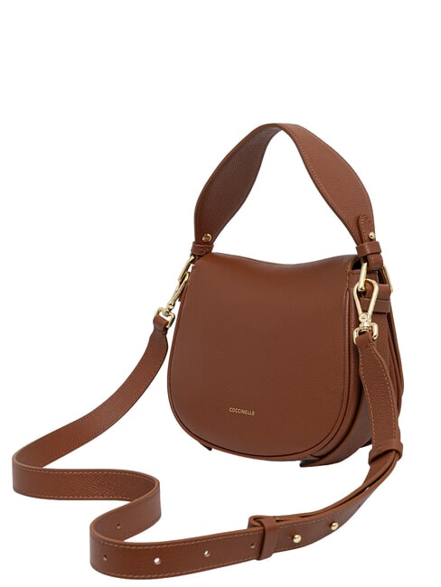 MAVERY Mini-Handtasche mit Schulterriemen Cognac - Damentaschen