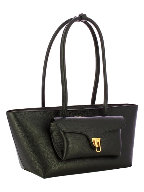 DOUBLE BEAT Shopperin mit Clutch Schwarz - Damentaschen
