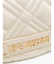 LOVE MOSCHINO QUILTED Umh&auml;ngetasche Elfenbein - Damentaschen - 3