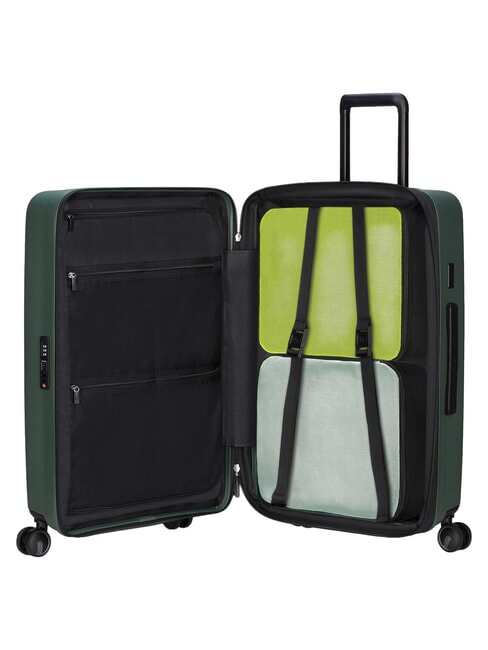 RESTACKD Mittlerer Trolley, erweiterbar Salbei - Harte Trolleys