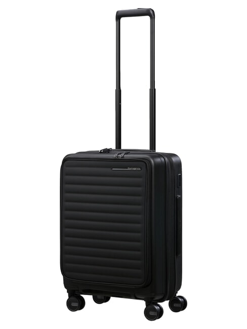RESTACKD Trolley, erweiterbares Handgep&auml;ck SCHWARZ - Handgep&auml;ck