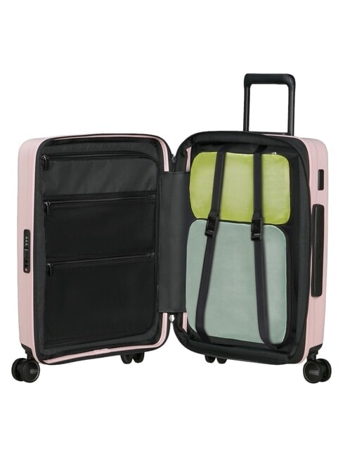 RESTACKD Trolley, erweiterbares Handgep&auml;ck ROSE - Handgep&auml;ck
