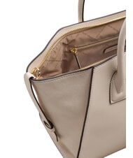 MICHAEL KORS AVRIL Handtasche mit Schulterriemen aus Leder Hellcreme - Damentaschen - 5