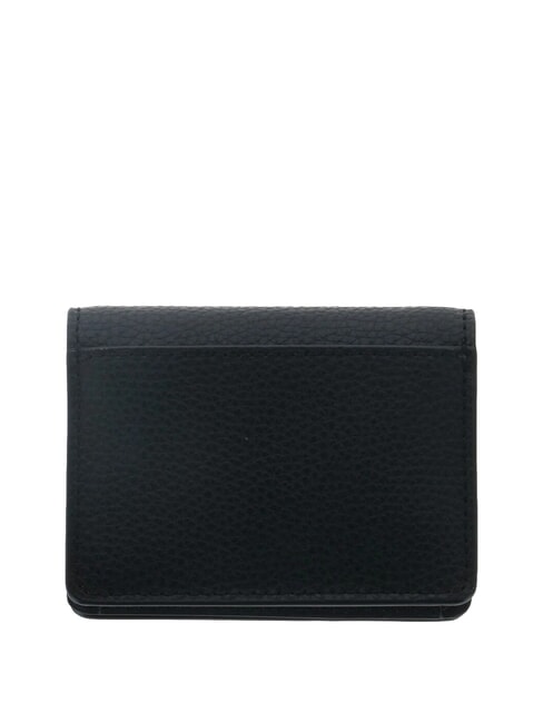 MK Damen-Ledergeldb&ouml;rse Schwarz - Brieftaschen Damen