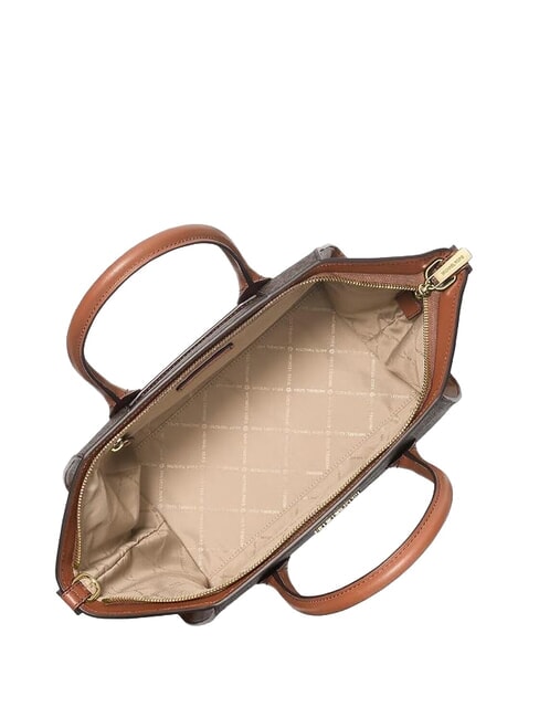 LOGO Handtasche mit Schulterriemen braun - Damentaschen