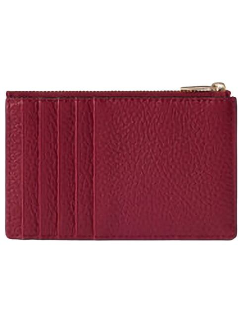 CAMELIA Flache Geldb&ouml;rse aus Leder KIRSCHE d - Brieftaschen Damen