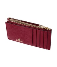 FURLA CAMELIA Flache Geldb&ouml;rse aus Leder KIRSCHE d - Brieftaschen Damen - 3