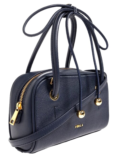POPPY Mini-Handtasche mit Schulterriemen Tintenblau - Damentaschen