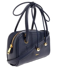 FURLA POPPY Mini-Handtasche mit Schulterriemen Tintenblau - Damentaschen - 2