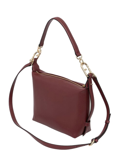 TONIE Kleine Ledertasche mit Schulterriemen roter Apfel - Damentaschen
